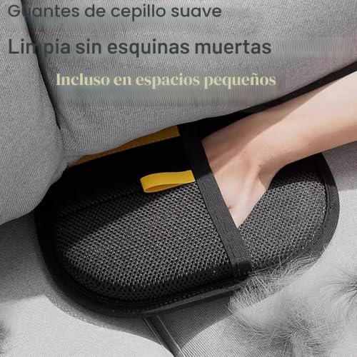 Miniatura 4 de Guante Para Eliminar El Pelo De Las Mascotas, Removedor De Pelo Electrostático Reutilizable Para Gatos Y Perros, Herramienta De Cuidado De Guantes 1 Unidad