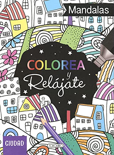 Colorea y relájate - Mandalas ciudad