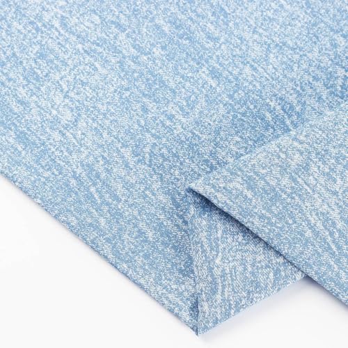 Tissu en denim doux bleu foncé pour couture de vêtements et de jeans populaires