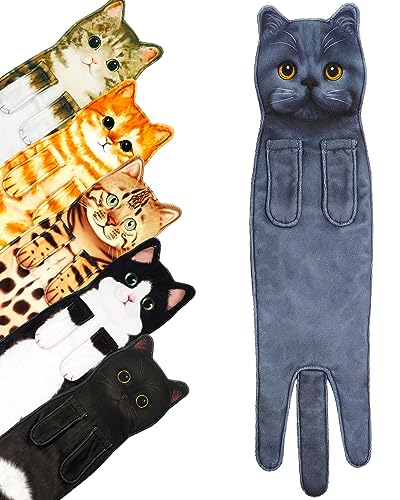 Toallas De Mano Gato, Toalla Manos Decoración Para Cocina Y Baño,Absorbente Y Suave,Regalos Originales Para Mujer Gato Corto Inglés Toallas De Mano Gato, Toalla Manos Decoración Para Cocina Y Baño,Absorbente Y Suave,Regalos Originales Para Mujer Gato Corto Inglés