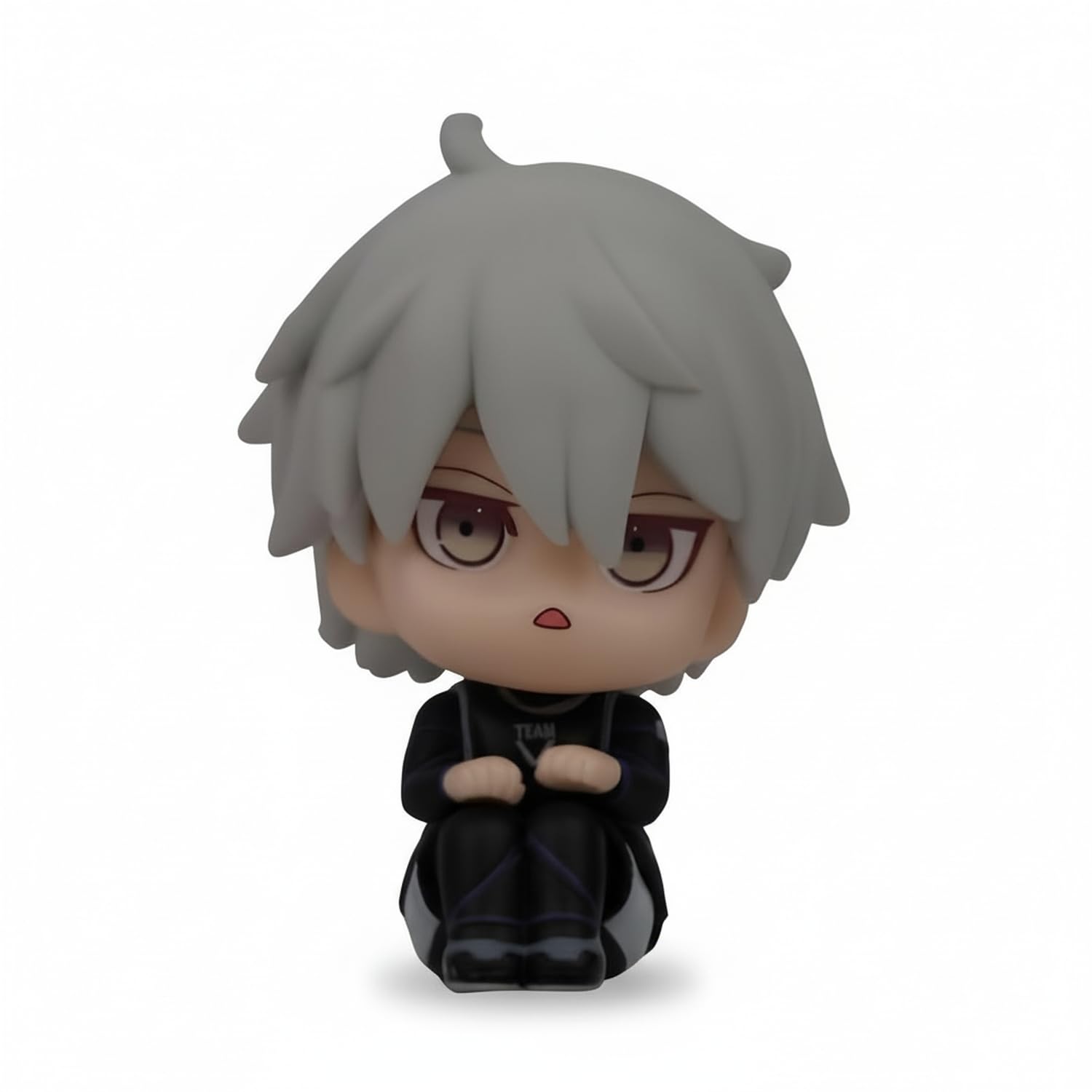 Offo Blue Lock Seishiro Nagi Mini Figurine 12cm, Premium Anime Collectible for Car Dashboard, Office Desk & Home Decor, Chibi Style Gift for Kids, Teens & Fans-image-34