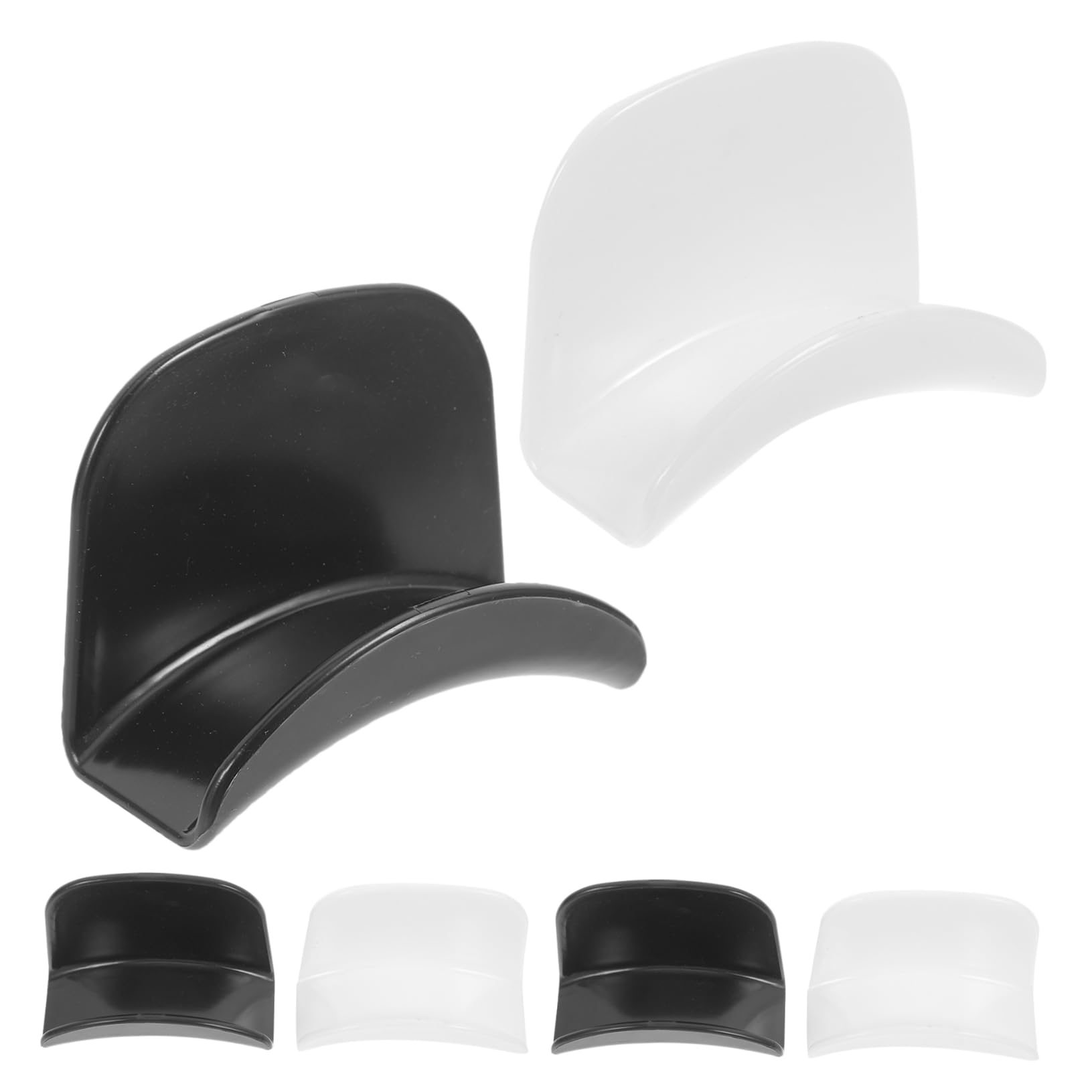 OSALADI 18pezzi Ganci Adesivi Per Cuffie Da Parete Supporti Per Headset Da Gaming Facile Installazione e Materiale Durevole Adatti Per Camere e Hotel