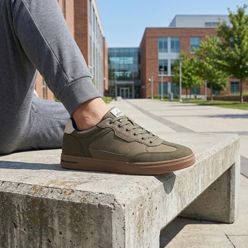 Image of AX BOXING Mens Casual Shoes Fashion Sneakers Breathable Comfort Walking Shoes for Male