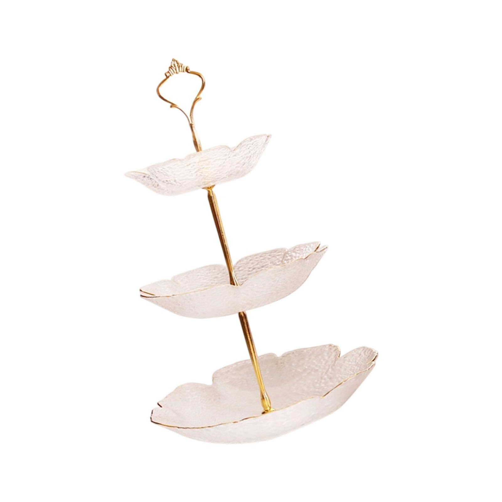 Xinsheinelry 8 Glass Bowl Set with Gold Edging for Candy Appetizers Permanent Glass Dessert Dishes