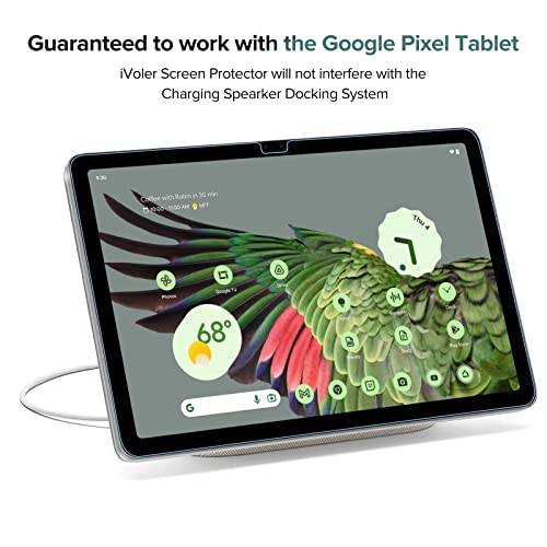 ivoler 2 Stück Schutzglas Schutzfolie für Google Pixel Tablet 11 Zoll, 9H Härte Panzer Schutz Glas, HD Klar Displayschutzfolie, Anti-Kratz Folie, Anti-Bläschen – Bild 5