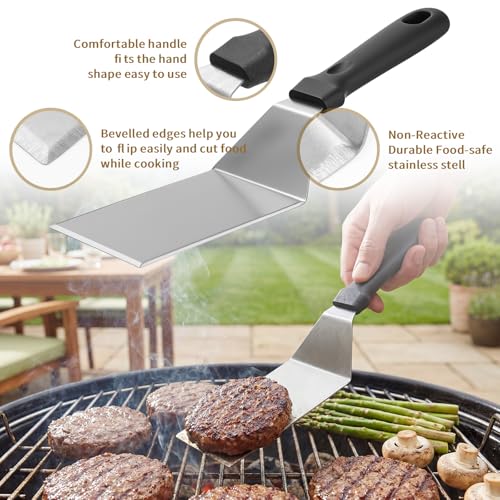Kit de prensa para hamburguesas LemonRoad 7 piezas aluminio miniatura 3