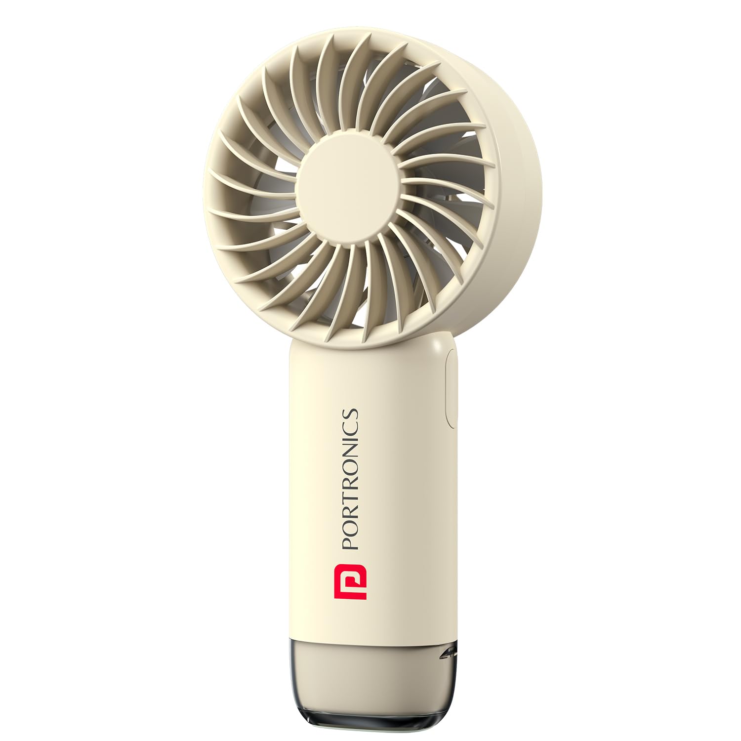 Portronics Toofan Mini 2 Rechargeable Hand Fan, 4000mAh, 5 Speeds
