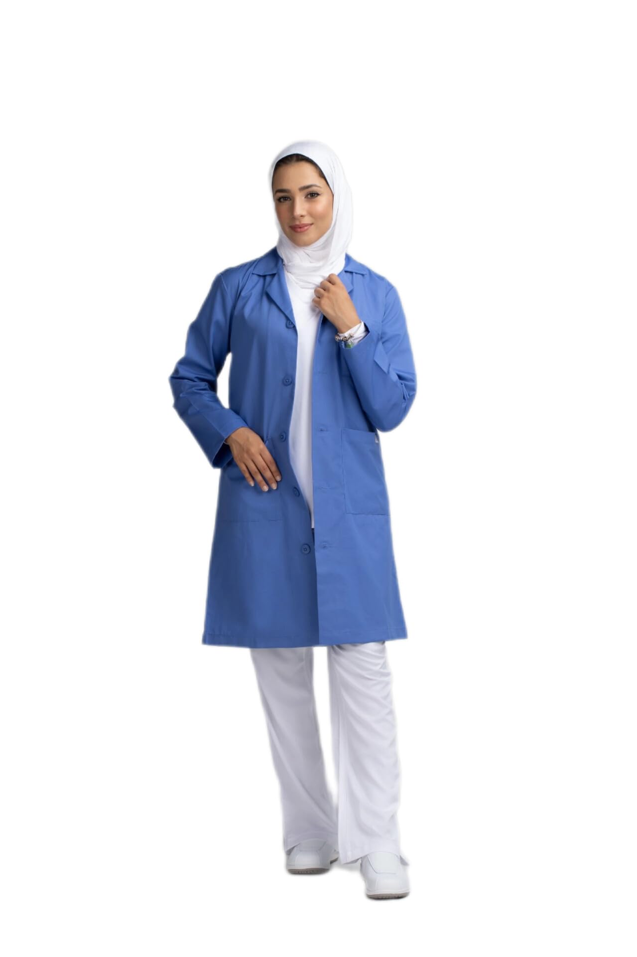 GenericProfessional Doctor Wear lab coat Long Sleeve Hospital Lab Coat for Both Males and females