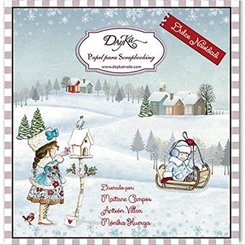 Dayka Trade Kit de Scrapbooking Noël 20 x 20 cm Cover