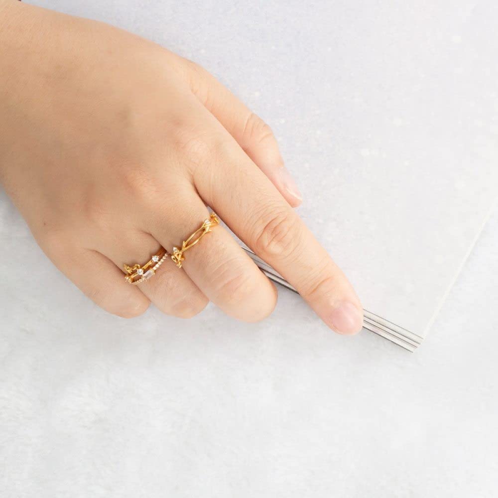 Verstellbarer Ring, Verstellbare Ringe Für Frauen Einfache Geometrie 925 Sterling Silber Ring Stapelung Ewigkeitsringe Damen Herren Trauringe Versprechen Ringe Kleid Ringe Geschenk