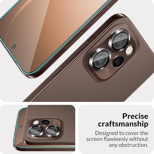 Image of ArmourPro Edge to Edge Tempered Glass for Oppo Reno 15 Pro Mini with Black Camera Ring Guard, 9H Screen Protector, Anti-Scratch, Anti-Fingerprint, Bubble-Free Installation Kit