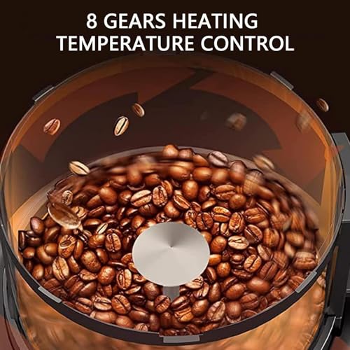 Cafetera tostadora eléctrica con temporizador 100g miniatura 5
