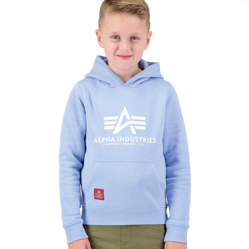 ALPHA INDUSTRIES Kapturek Uniseks - dzieci Basic Bluza Z Kapturem Dla Dzieci/Nastolatków