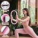 LENGAMPLAY Pilates Ring Set with Resistance Bands– Anti-Slip Magic Circle Pilates Ring for Home Workouts, Full-Body Toning, Strength Training for Women 14PCS