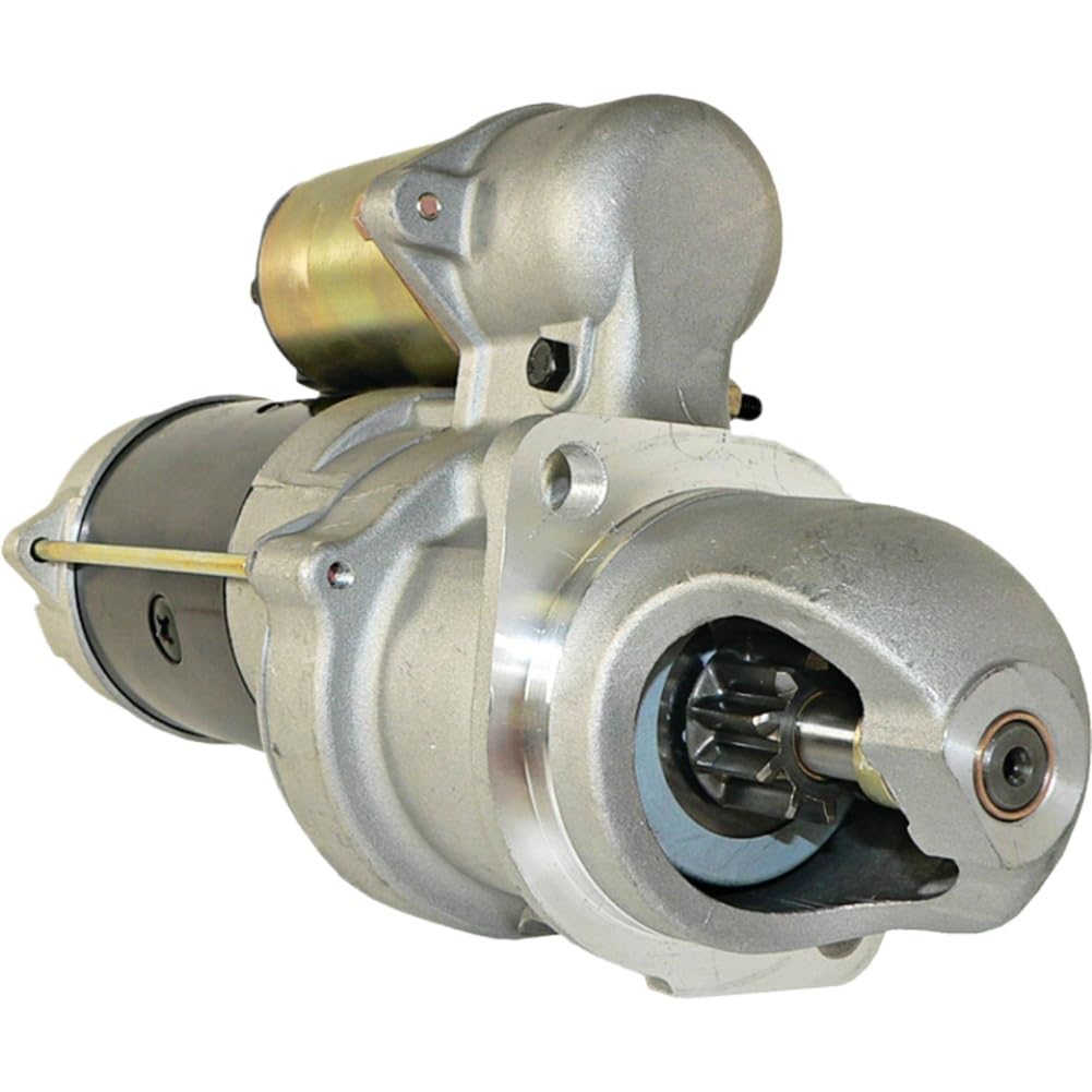 Qhtwuyqek Onecolor Aftermarket Motor Stg50018 Starter Compatible With Backhoe Loader 210C 300B 302A 310A Ty6614 Ty6620 Ty6702 At25619 Re19187