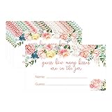 Rosa Floral Cuántos Besos en el Juego de Tarros