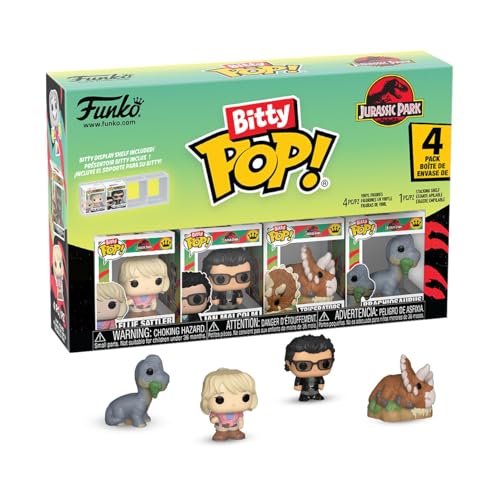 Funko Bitty POP! 4 Pack: Jurassic Park - Triceratops