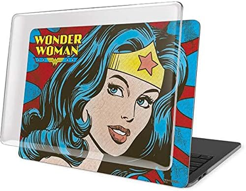 Skinit Case + Skin Compatible with MacBook Pro 15in (2016-19) - Officially Licensed Warner Bros Wonder Woman Vintage Profile Design