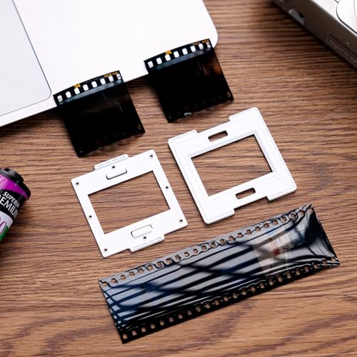 Porta Diapositivas JJC para Película de 35mm, Formato 5cm x 5cm de Plástico ABS sin Cristal Portanegativo Foto, 25 Unidades - imagen 8