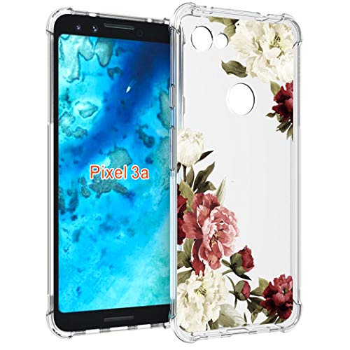 Coque souple Google Pixel 3a fleurs protection fine anti-rayures - 3