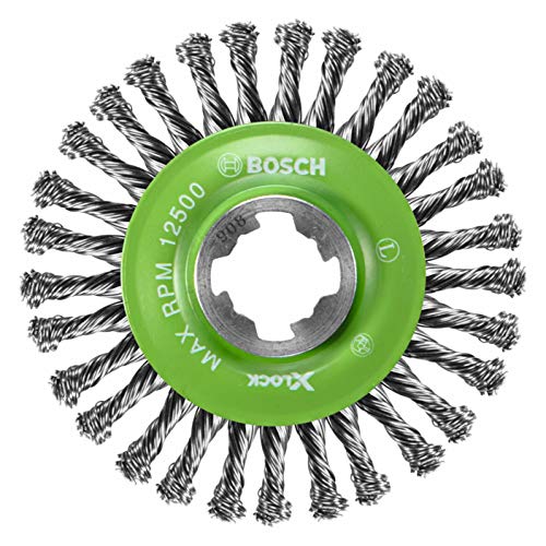 BOSCH meuleuse brosse stringer bead pour restaurer vos outils de jardin et pièces en fer
