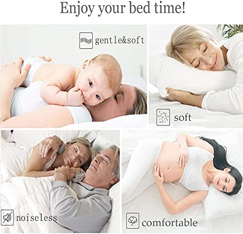 Image of COHOME Premium Queen Size Comforter, All-Season Quilted Down Alternative Duvet Insert, Luxury Hotel GentleSoft Comforter with Anti-Clump Tech & 8 Tabs - Reversible - Dark Grey 88 x88 inches