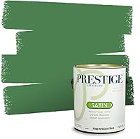 Vista 177 de PRESTIGE Pintura exterior e imprimación en uno, aloe, plano, 1 galón
