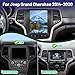 [2+64] Volxcereo Car Radio for Jeep Grand Cherokee 2014-2020, 9.7 inch Android Vertical Touchscreen Stereo with Carplay/Android Auto, GPS Navigation, WiFi, Bluetooth, SWC, FM/RDS, EQ