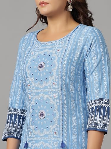 Image of Juniper Women's Rayon Regular Kurta