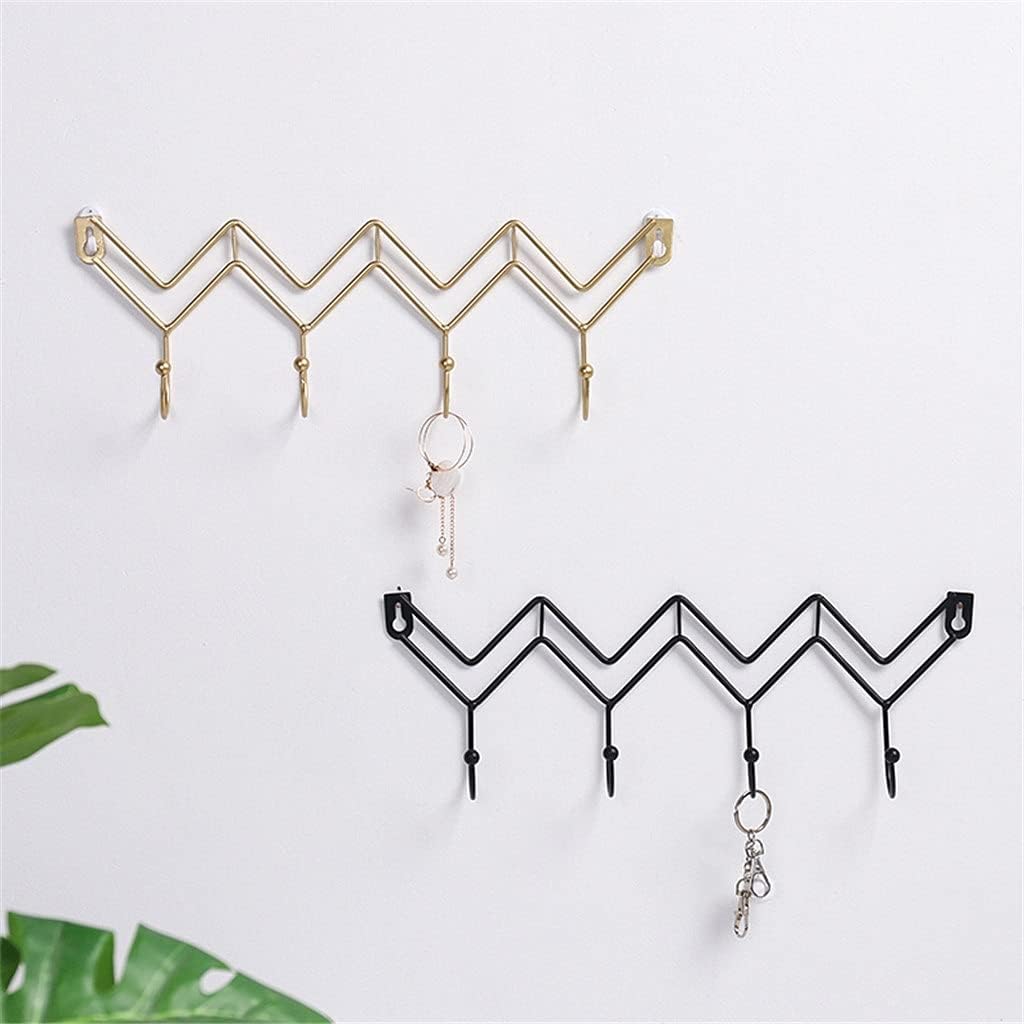 Hook Wall Storage Decoration Nordic Porch Wall Shelf Decor Wall Door Organization Hanger(Gray)