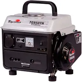 GERADOR TOYAMA GASOLINA TG950TH 2 TEMPOS MONOFASICO 127V 850W PARTIDA MANUAL COM CARREGADOR DE BATERIA