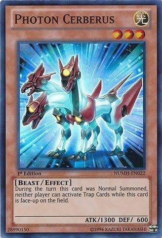 Yu-Gi-OhPhoton Cerberus numh-en022Número Cazadores1st EditionSuper Raro