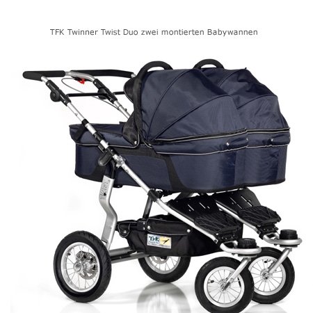 TFK Twinner Twist Duo Babywanne Carbo 