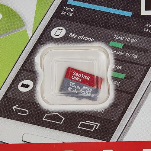 Image of Sellrito Sandisk 16Gb Ultra Microsdhc Memory Card (Sdsquar-016G-Gn6Mn)