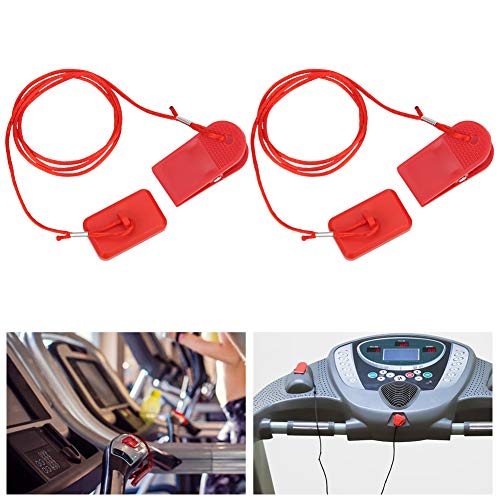 Keenso 2Pcs Universal Running Tapis Roulant Macchina Chiave Di Sicurezza Interruttore 683086