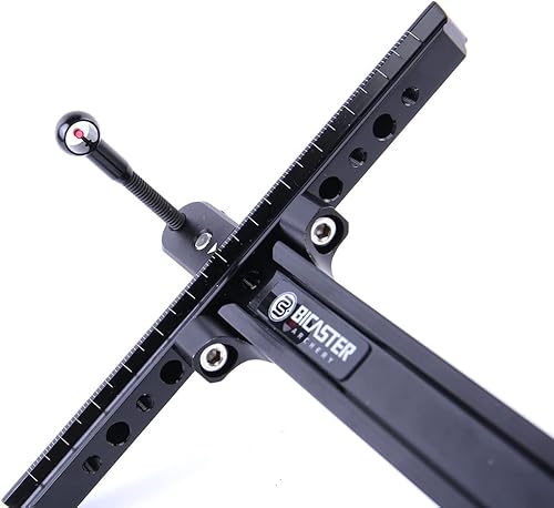 Miniatura 4 de Vistas de tiro con arco 9 pulgadas Vista de arco recurvo ambidiestro de aluminio rápido de ajuste rápido