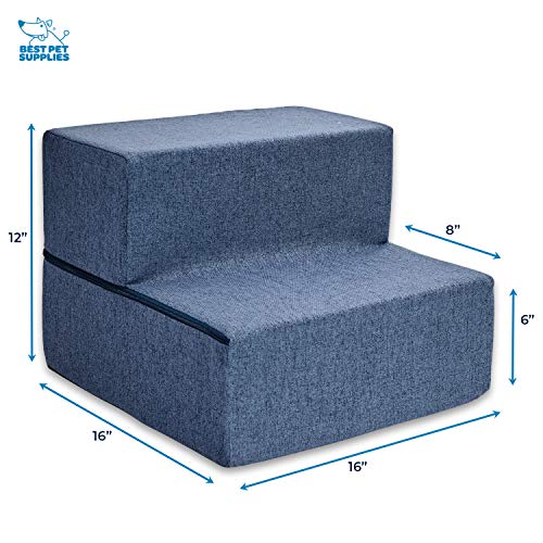 Best Pet Supplies STF250E-2 Portable Foldable Foam Pet Stairs/Steps thumb #1