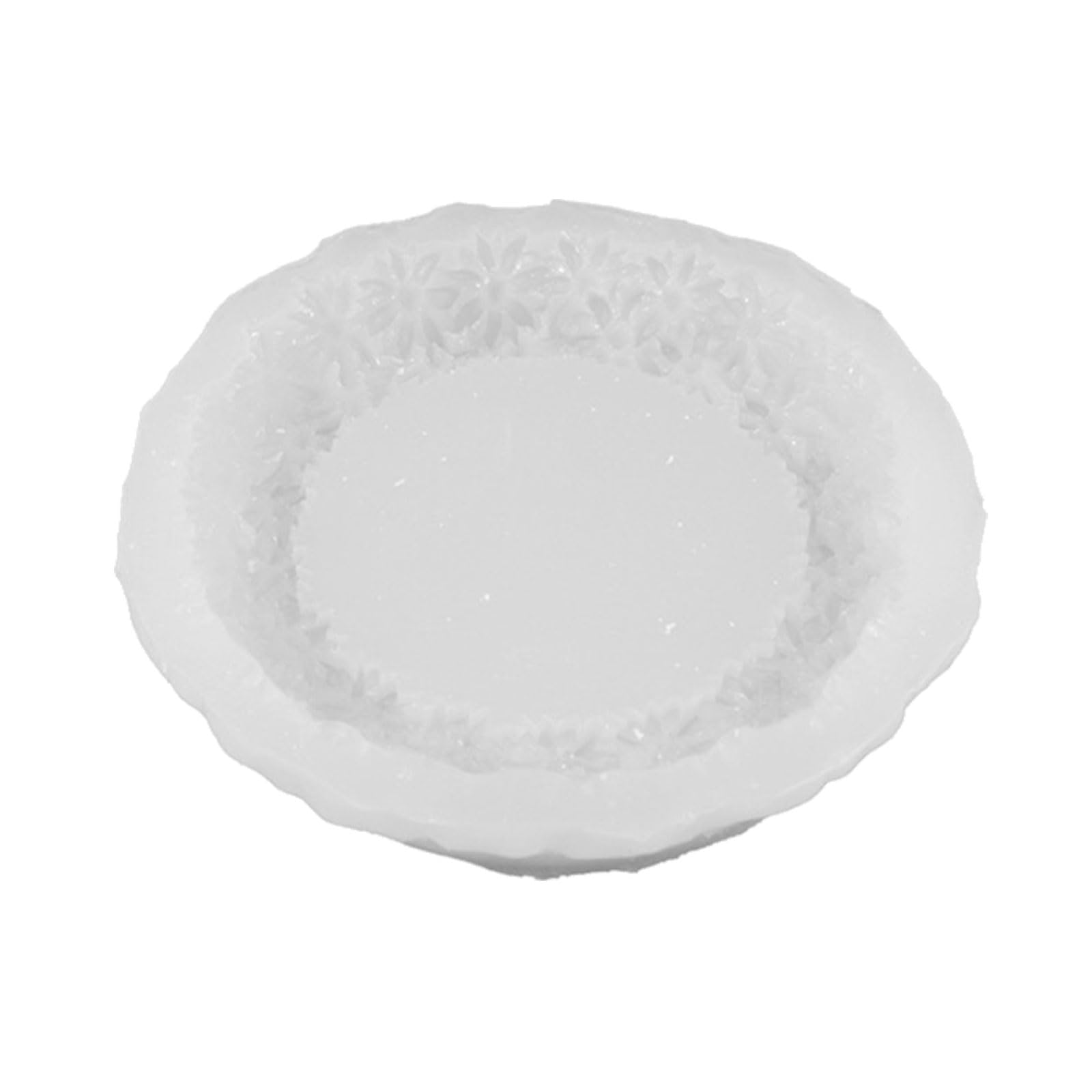 YUGSHNKFC Rings Tray Silicone for Craft Projects with Liquid Silicone Plasters and Concrete Soap