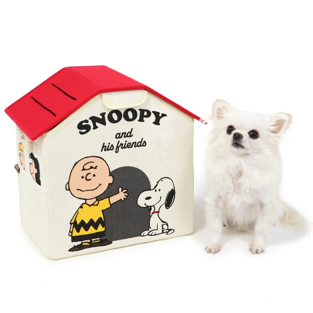 Amazon.co.jp: ペットパラダイス 犬 収納 スヌーピー 赤屋根 収納