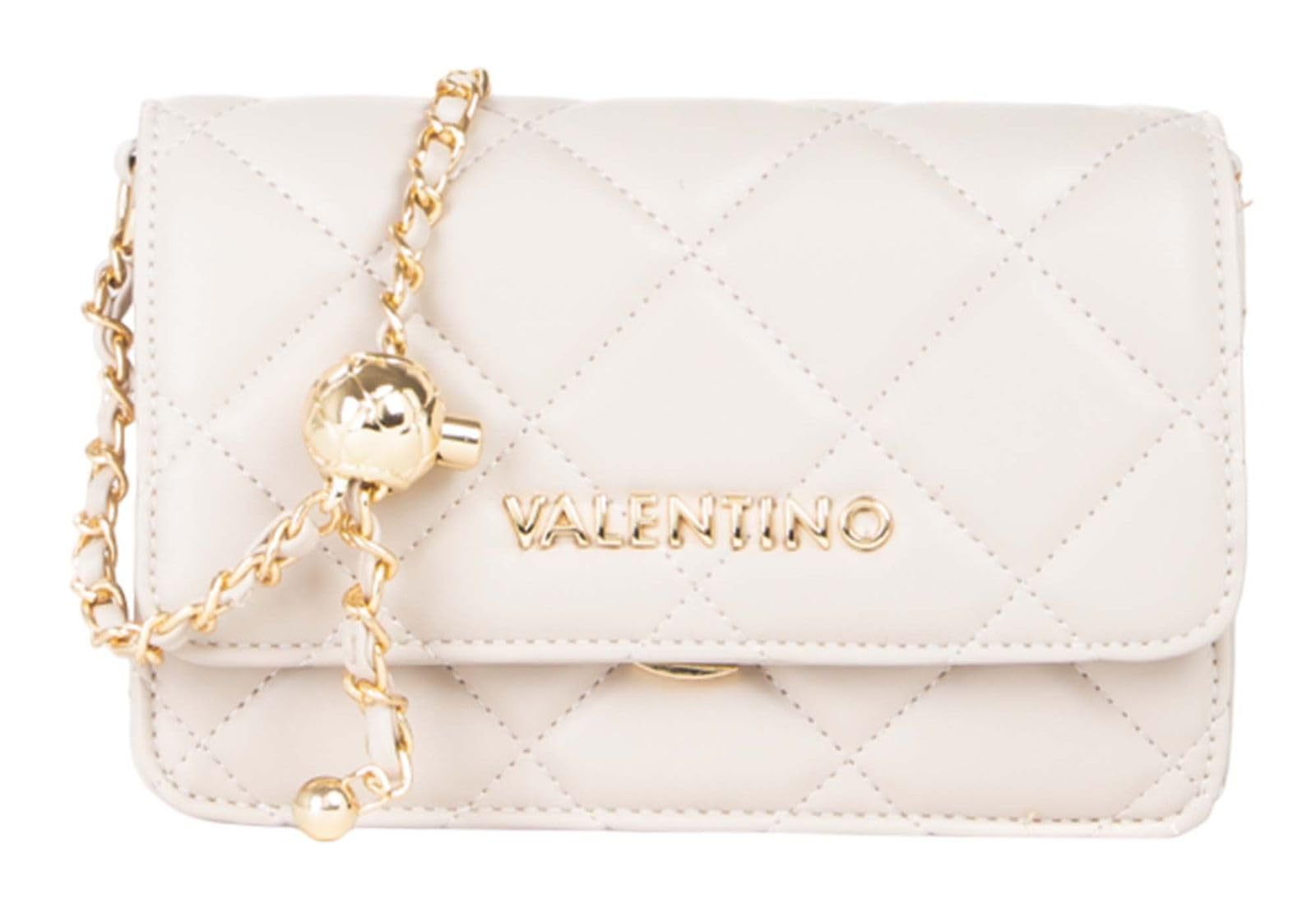 VALENTINO Women's Ocarina Handbag, ecru, TALLA UNICA