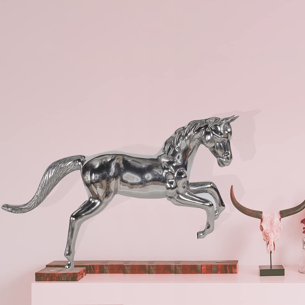 Amazon.co.jp: 古いモダンHandicrafts ak039 Horse Statue , Large
