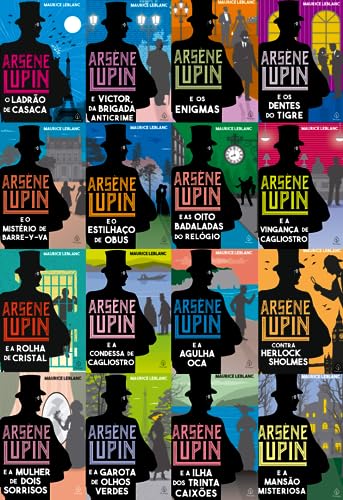 Arsène Lupin Kit 16 Volumes