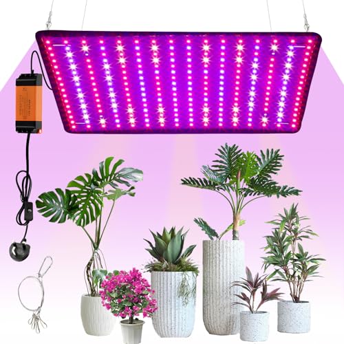 Neulriscn LED Grow Light 1000W Full Spectrum Plant Grow Light for Indoor Plants Seedling Veg and Bloom Grow Lamp with 265 LEDs for Greenhouse Flower Growing Coverage 2 x 2Ft