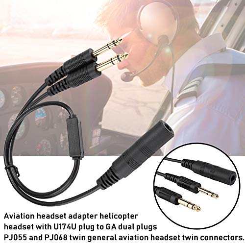 Adaptador Universal para Headset de Aviación H-GA miniatura 3