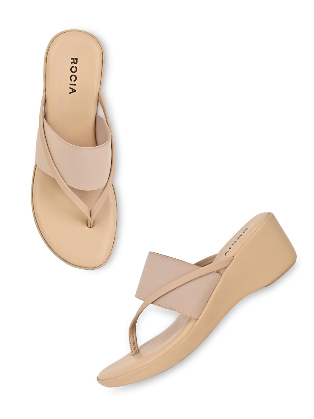 ROCIA By Regal Beige Women Casual Wedges (B0CWVKB58X) Amazon Price History, Amazon Price Tracker