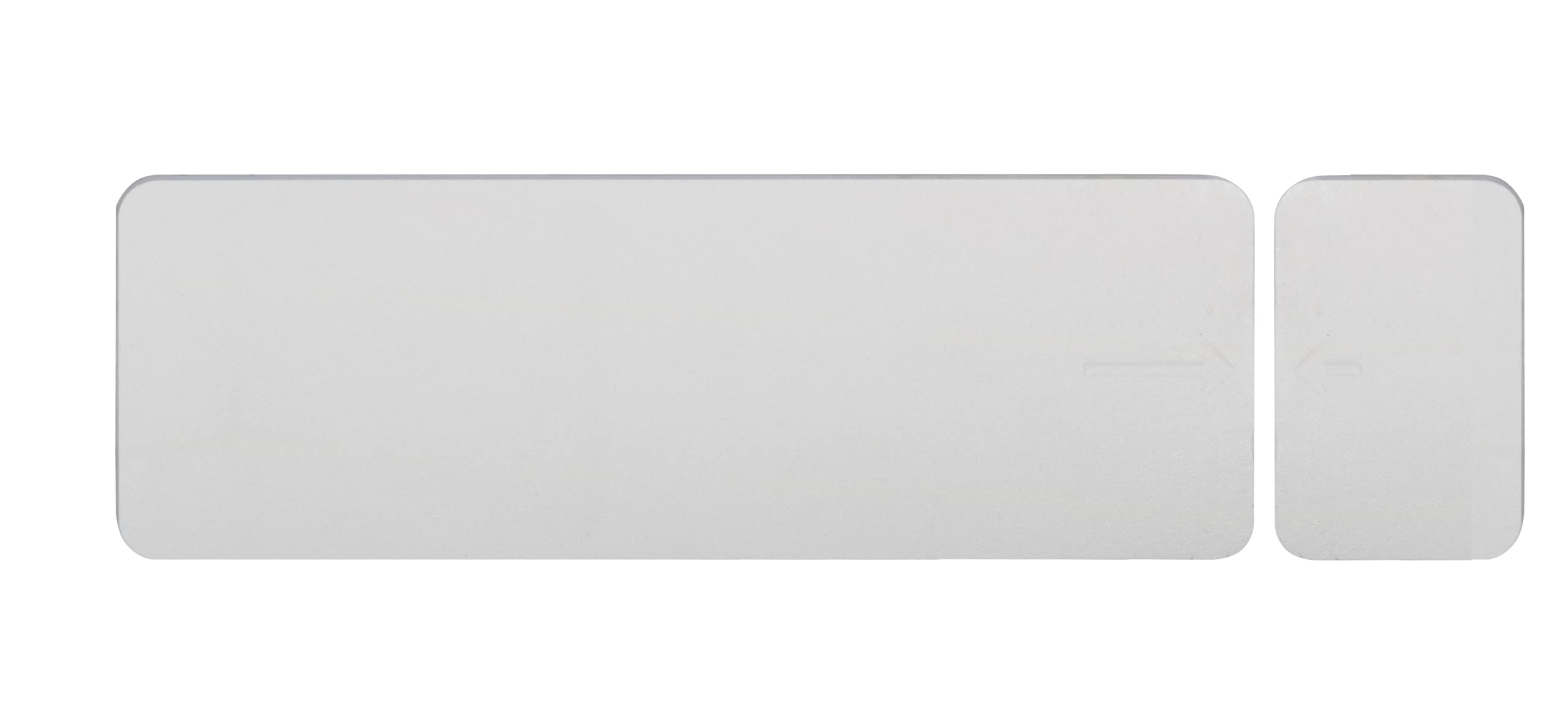 HOMEPILOT Tür- und Fensterkontakt smart, Funksensor zur Fensterüberwachung für mehr Sicherheit & Energieeffizienz, Einbau in Fensterrahmen möglich (Smart Home App via Gateway premium), Weiß