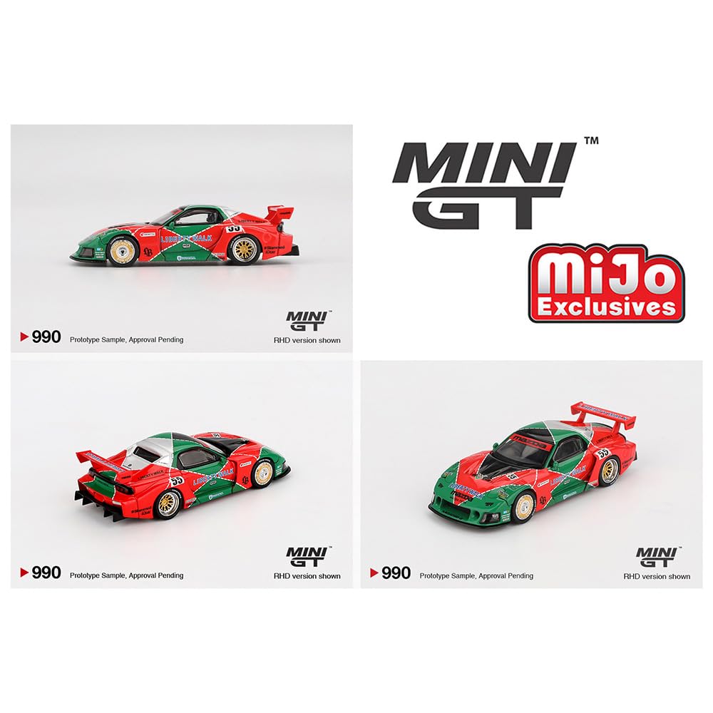 Amazon | MINI GT 1:64 スケール MiJo TOYS - MAZDA RX-7 LB-SUPER