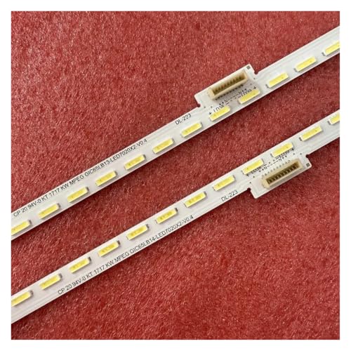 Tira de LED de iluminación trasera U65S7906 repuesto para TV de 65 pulgadas 3