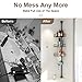 Shower Caddy Tension Pole - Stainless Steel Corner Shower Caddy - 4 Tier Adjustable Shelves Shower Organizer Tension Pole for Bathroom Bathtub Shampoo Soap Plants, 54 to 120 Inch