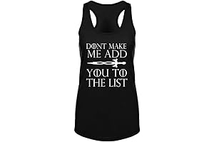 Game of Thrones Women's Funny Saying Fitness Tank Top